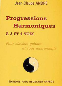 Progressions harmoniques à 3 et 4 voix 