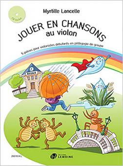 Jouer en chansons au violon 