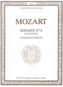 Sonate no. 4 en Mi min. 