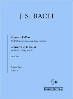 Konzert E-Dur BWV 1042 