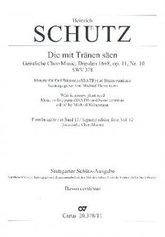 Die mit Tränen säen 