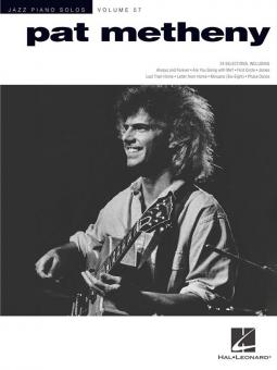 Jazz Piano Solos Series Vol. 57: Pat Metheny 