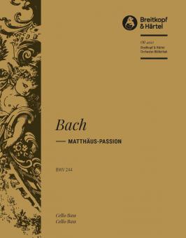 Matthäus-Passion BWV 244 
