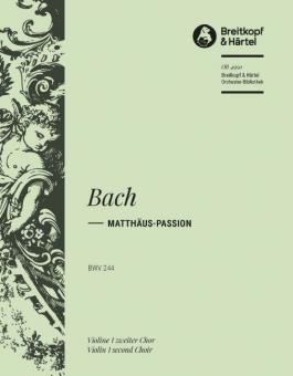 Matthäus-Passion BWV 244 
