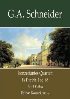 Konzertantes Quartett Es-Dur Nr. 1 op. 68 