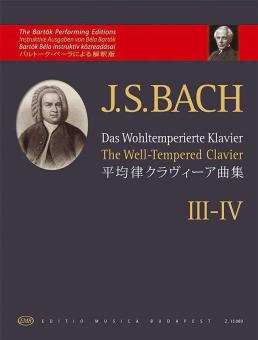Das Wohltemperierte Klavier 3-4 