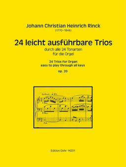 24 leicht ausführbare Trios 