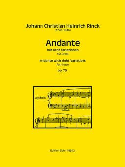 Andante mit acht Variationen 