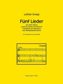 Fünf Lieder aus dem Zyklus 'Laterne, Nacht und Sterne' 