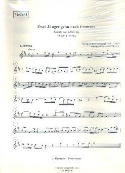 Zwei Jünger gehn nach Emmaus 