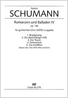 Schumann: Romanzen und Balladen IV op. 146 