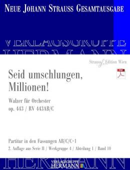 Seid umschlungen, Millionen! op. 443 