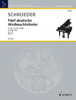 Fünf deutsche Weihnachtslieder op. 18 Download