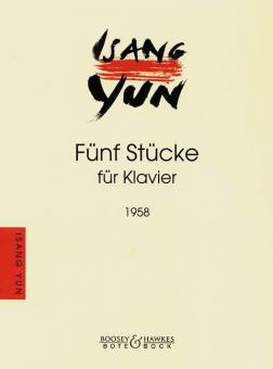 Fünf Stücke für Klavier Nr. II 