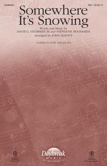 Somewhere It's Snowing Standard