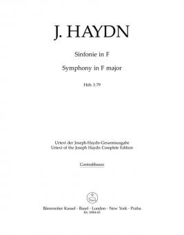 Sinfonie F-Dur Hob. I:79 