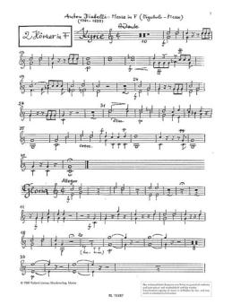 Messe in F op. 49 Standard