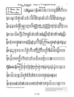 Messe in F op. 49 Standard