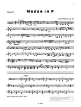 Messe in F op. 49 Standard