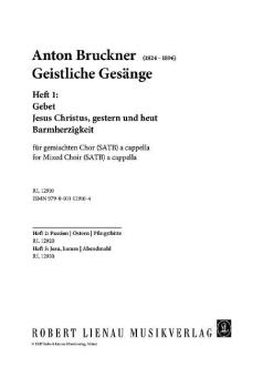 Geistliche Gesänge Heft 1 Standard