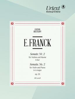 Sonate Nr. 2 für Violine und Klavier A-Dur op. 23 
