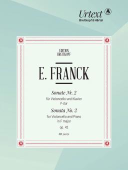 Sonate in F für Violoncello und Klavier F-Dur op. 42 