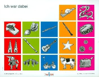 Musikalische Früherziehung 'Tina und Tobi'. Anwesenheitsmarken 4 