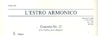 L'Estro Armonico op. 3/12 RV 265 