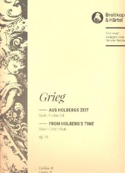 Aus Holbergs Zeit. Suite im alten Stil op. 40 