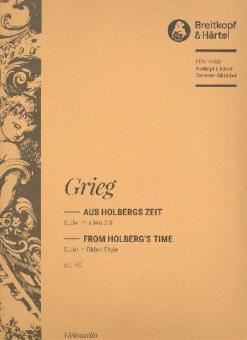 Aus Holbergs Zeit. Suite im alten Stil op. 40 