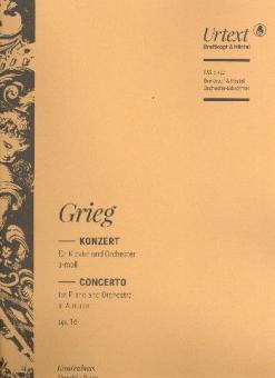 Klavierkonzert a-moll op. 16 