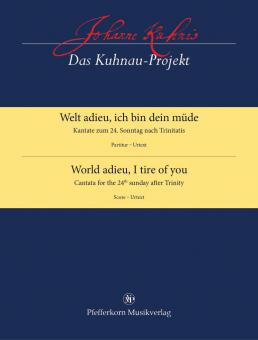 Welt adieu, ich bin dein müde 