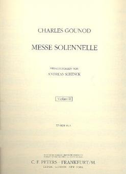Messe solennelle G-Dur 