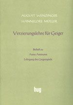 Verziehrungslehre für Geiger 