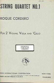 String Quartet No. 1 