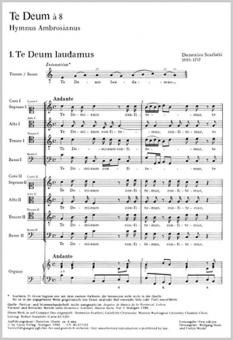 Te Deum à 8 