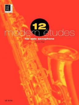 12 Modern Etudes For Solo Saxophone 