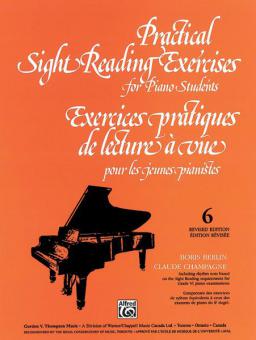 Practical Sight Reading Exercises for Piano Students, Book 6 