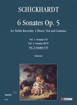 6 Sonatas op. 5 Vol. 3 