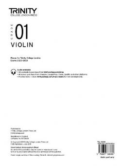 Violin Exam Pieces 2020-2023: Grade 1 (part only) 