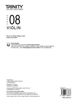 Violin Exam Pieces 2020-2023: Grade 8 (part only) 