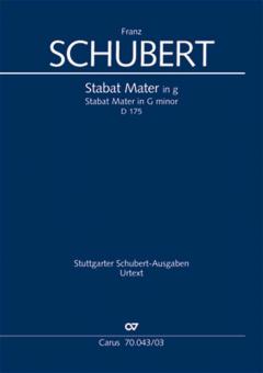 Stabat Mater in g-Moll D175 Standard