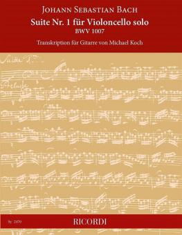 Suite Nr. 1 für Violoncello solo BWV 1007 