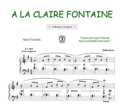 A la claire fontaine 