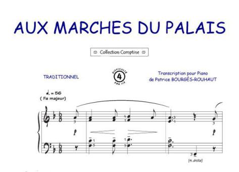 Aux marches du Palais 