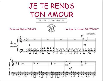 Je te rends ton amour 