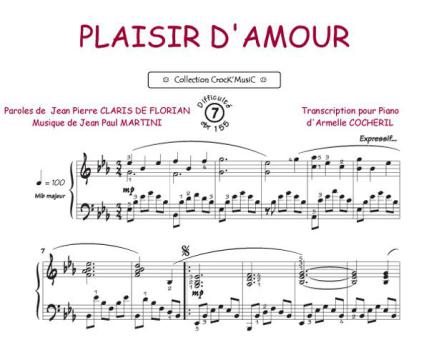 Plaisir d'amour 