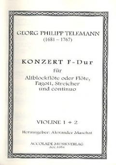 Konzert F-Dur TWV 52:F1 