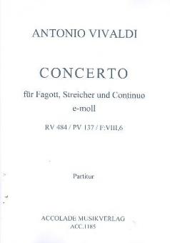 Konzert e-moll RV 484 