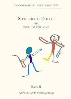 Sehr leichte Duette für 2 Saxophone Band 2 